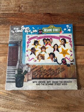 Sesame Street The Stars Come Out on Sesame Street. VINTAGE Vinyl Original Sealed